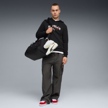 AC Milan hanorac de bărbați cu glugă Culture black