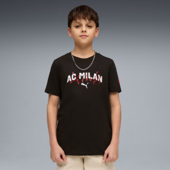 AC Milan tricou de copii Culture black