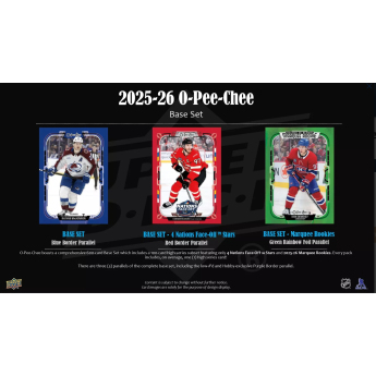 NHL cutii Cărți de hochei NHL 2025-26 Upper Deck O-Pee-Chee Hobby Box
