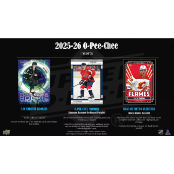 NHL cutii Cărți de hochei NHL 2025-26 Upper Deck O-Pee-Chee Hobby Box
