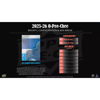 NHL cutii Cărți de hochei NHL 2025-26 Upper Deck O-Pee-Chee Hobby Box