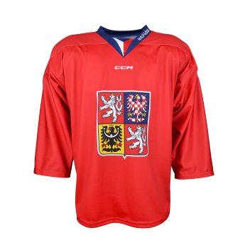 Echipa națională de hochei tricou de hochei Czech republic David Pastrňák 2024/2025 CCM Fandres replica red