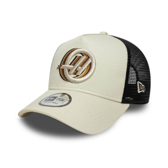Haas F1 șapcă de baseball Seasonal Trucker creamy F1 Team 2026