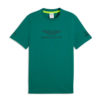 Aston Martin tricou de bărbați greem Large Logo F1 Team 2026