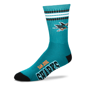 San Jose Sharks șosete de copii 4 Stripes Crew