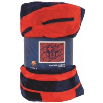 FC Barcelona pătură de lână Barca 24/25