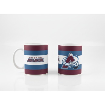 Colorado Avalanche cană STRIPES (330ml)