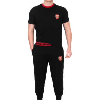 FC Arsenal pijamale de bărbați Long black