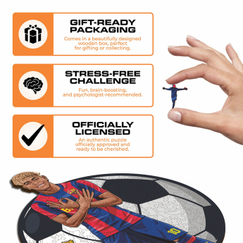 FC Barcelona puzzle din lemn Yamal NEW 270 pcs