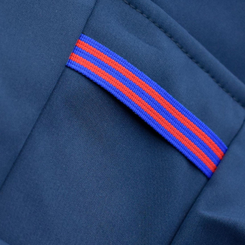 FC Barcelona geacă de bărbați cu glugă Softshell navy light