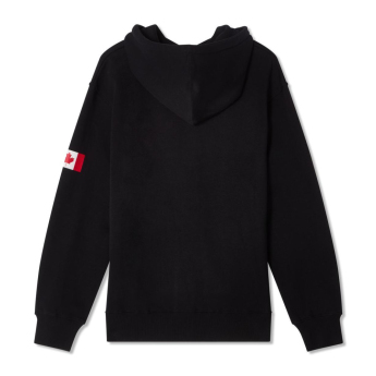 Echipa națională de hochei hanorac de bărbați cu glugă Canada Flag black