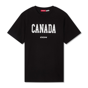 Echipa națională de hochei tricou de bărbați Canada Flag black