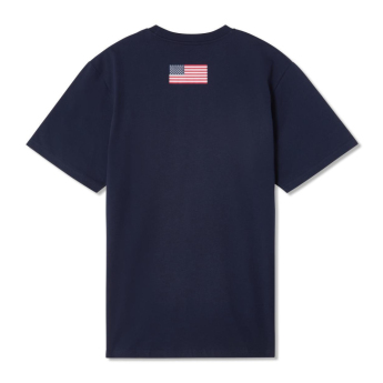 Echipa națională de hochei tricou de bărbați USA Flag navy