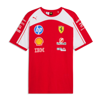 Ferrari tricou de bărbați official Teamline Replica F1 Team 2026