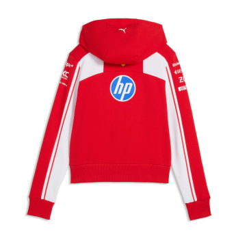 Ferrari hanorac de damă cu glugă official Teamline Replica F1 Team 2026