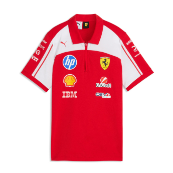 Ferrari tricou polo de damă official Teamline Replica F1 Team 2026