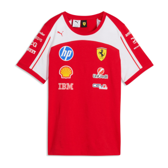 Ferrari tricou de dama official Teamline Replica F1 Team 2026