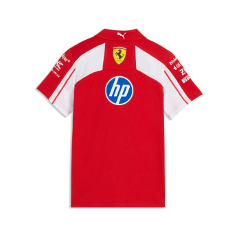 Ferrari tricou polo de copii official Teamline Replica F1 Team 2026