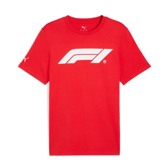 Formula 1 tricou de bărbați logo red 2026