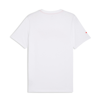 Formula 1 tricou de bărbați logo white 2026