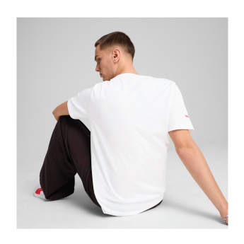 Formula 1 tricou de bărbați logo white 2026