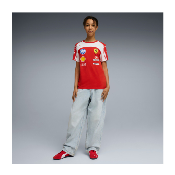 Ferrari tricou de copii official Teamline Replica F1 Team 2026