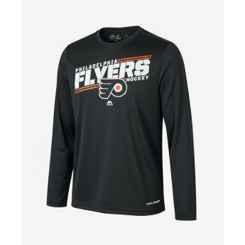 Philadelphia Flyers tricou de bărbați cu mânecă lungă Low Point black