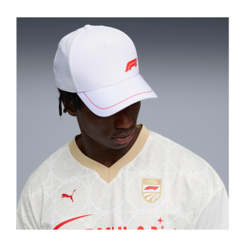 Formula 1 șapcă de baseball logo white 2026