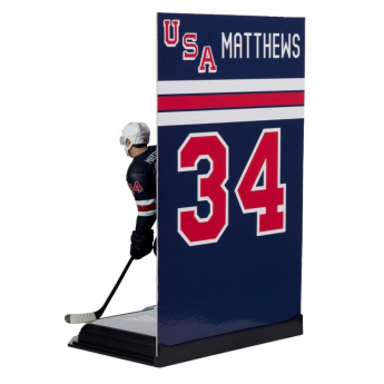 Echipa națională de hochei figurină Auston Matthews #34 USA Olympics 2026