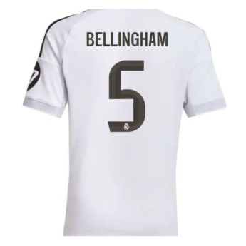 Real Madrid tricou de fotbal replica 25/26 Home Bellingham