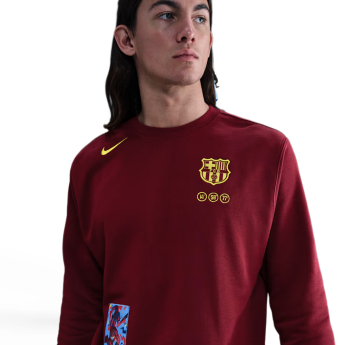 FC Barcelona hanorac de bărbați cu glugă Club Fourth