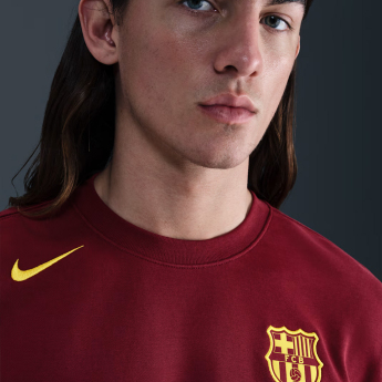 FC Barcelona hanorac de bărbați cu glugă Club Fourth