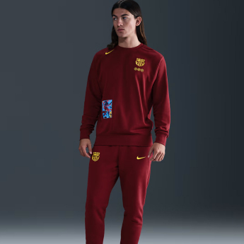 FC Barcelona hanorac de bărbați cu glugă Club Fourth