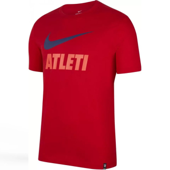 Atletico Madrid tricou de bărbați swoosh red