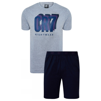 Cristiano Ronaldo pijamale de bărbați CR7 Short repetitive