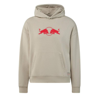 Red Bull Racing hanorac de bărbați cu glugă logo Spark light brown F1 Team 2026