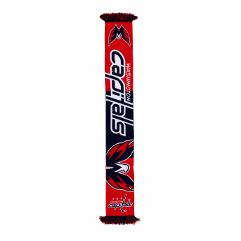 Washington Capitals eșarfă de iarnă Big Logo Scarf Red Blue