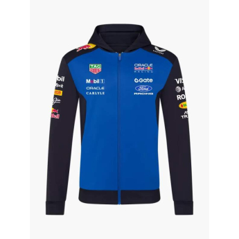 Red Bull Racing hanorac de bărbați cu glugă zip official Teamline Replica F1 Team 2026