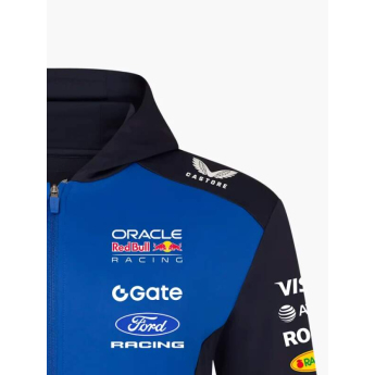 Red Bull Racing hanorac de bărbați cu glugă zip official Teamline Replica F1 Team 2026