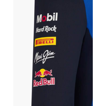 Red Bull Racing hanorac de bărbați cu glugă zip official Teamline Replica F1 Team 2026