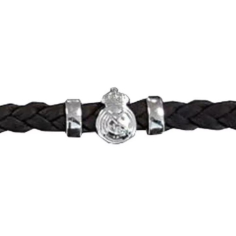 Real Madrid brăţară Trenza black