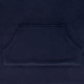 Real Madrid hanorac cu glugă pentru copii oversize blanket navy