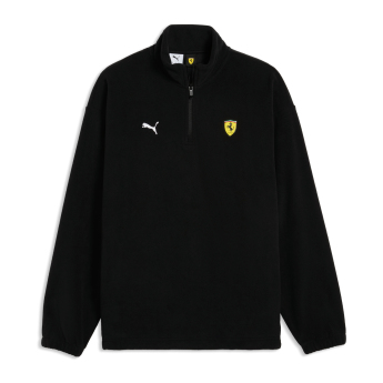 Ferrari hanorac de bărbați 1/4 Zip black F1 Team 2026