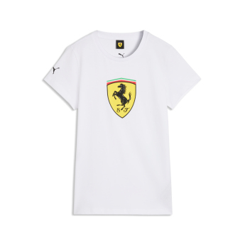 Ferrari tricou de dama Large Logo white F1 Team 2026