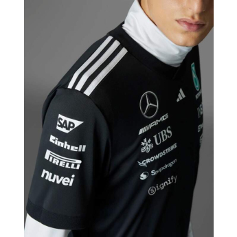 Mercedes AMG Petronas tricou de bărbați official Teamline Replica F1 Team 2025