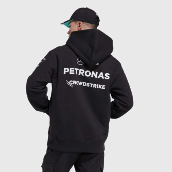 Mercedes AMG Petronas hanorac de bărbați cu glugă official Teamline Replica F1 Team 2025