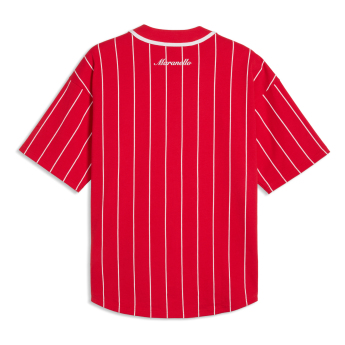 Ferrari cămașă de bărbați baseball red retro F1 Team 2026