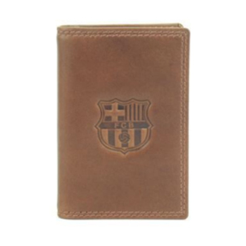 FC Barcelona husă de carduri Cuero