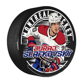 Montreal Canadiens puc Juraj Slafkovský #20 Town Exclusive Collection