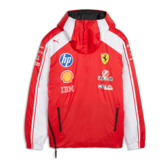 Ferrari geacă de bărbați cu glugă Reversible F1 Team 2026